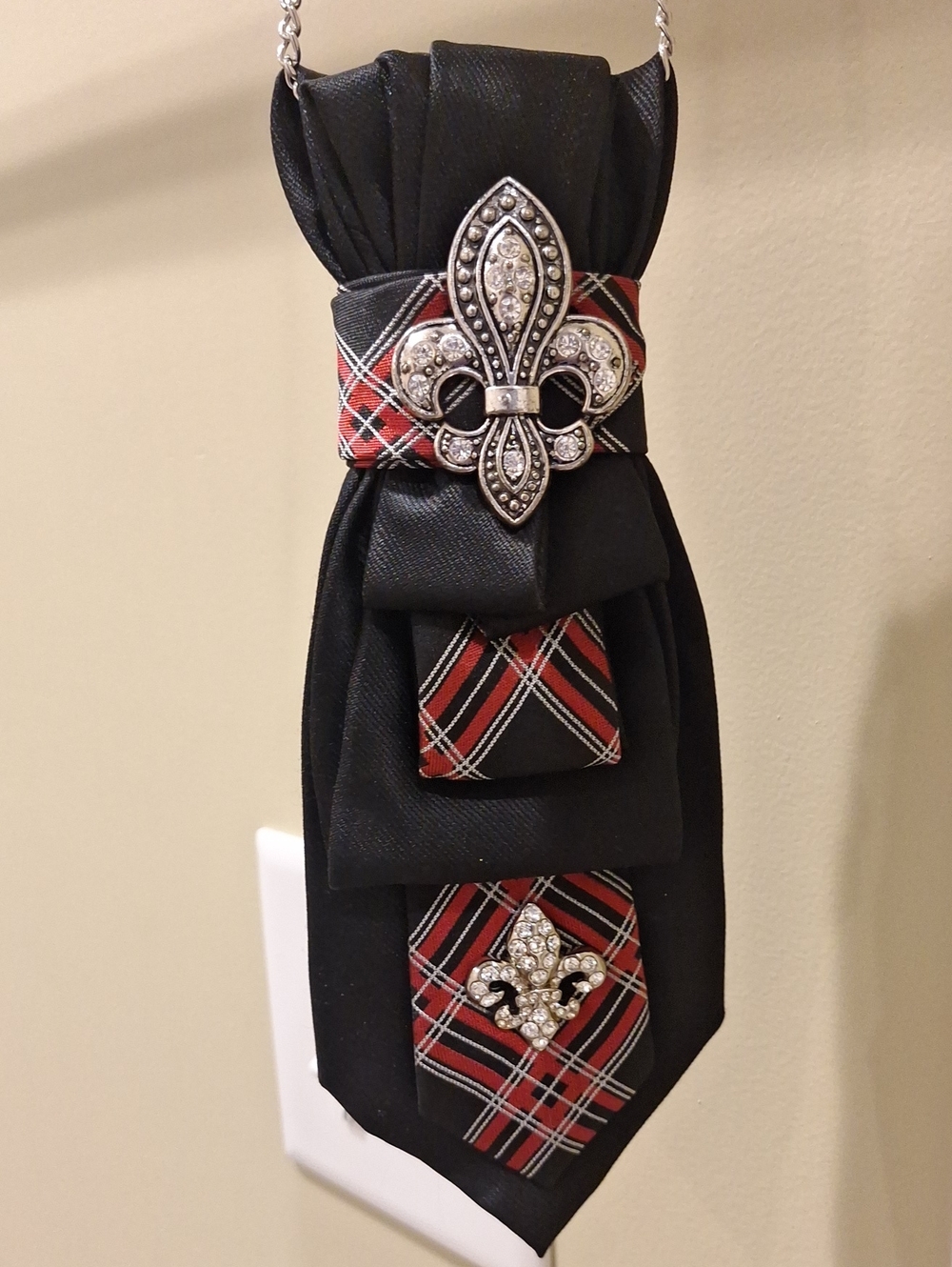 Puritan Upcycled Necktie Necklace